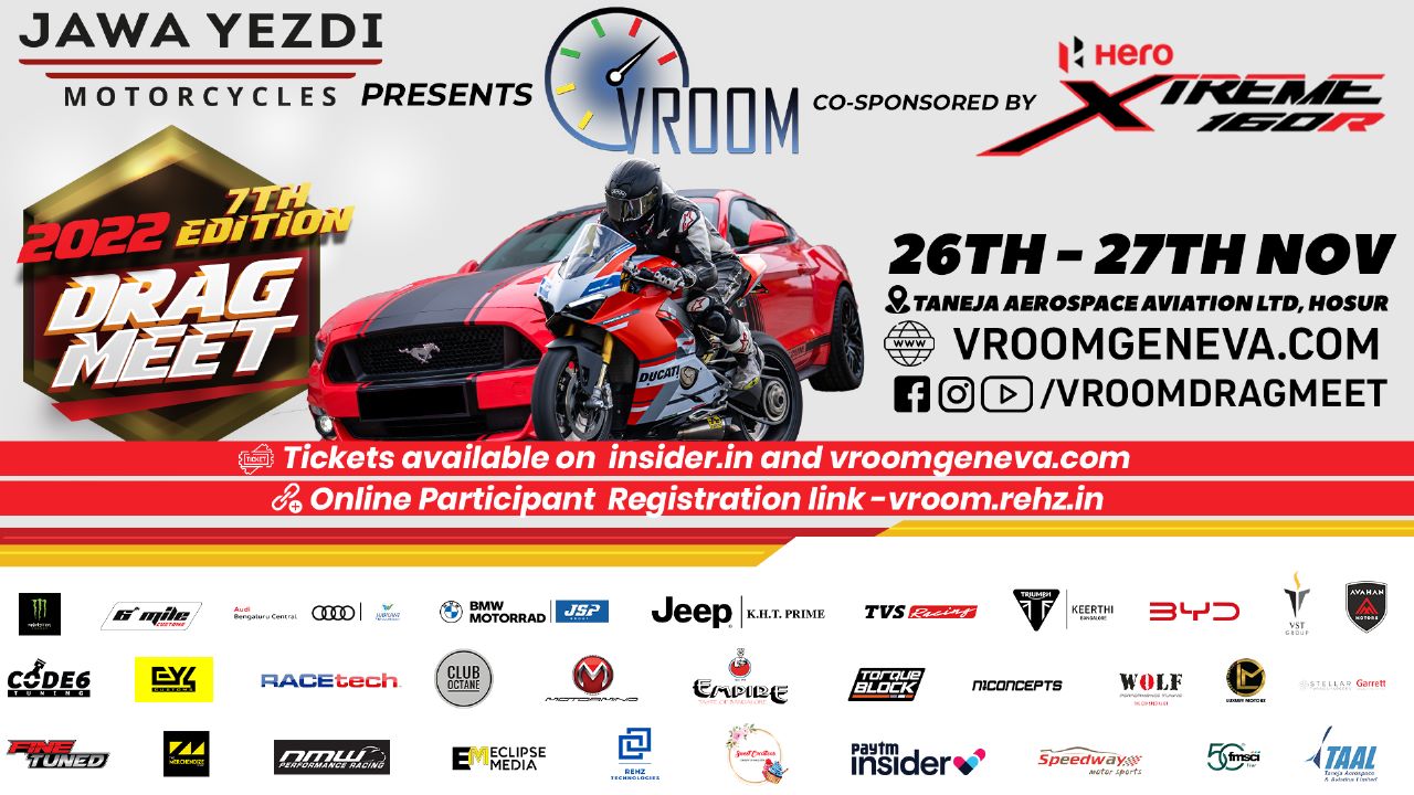 Vroom Drag Meet is set for its 7th edition
