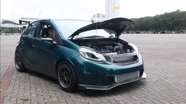 This L15 Honda Brio Is A WICKED Hot Hatch With 400whp!